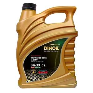 Aceite DINOIL SAE 5W-30 1X60LT ACEA C3 API SM (EC) Protección Superior Contra el Desgaste Para Autos Europeos - Product Image 1