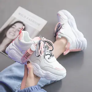 Dropship Fashion Trend Mesh Top Dad Shoes Go With Thick Soles Increase  Casual Sports Large Size Women's Shoes to Sell Online at a Lower Price