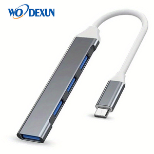 4 cổng <span class=keywords><strong>USB</strong></span> 3.0 HUB <span class=keywords><strong>USB</strong></span> Hub tốc độ cao Loại C SPLITTER 5Gbps cho PC phụ kiện máy tính Multiport Hub 4 <span class=keywords><strong>USB</strong></span> 3.0 2.0 cổng - Product Image 2