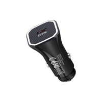 Chargeur de voiture USB-C PD 20W rapide d'origine pour Apple iPhone 11 12 13 Pro Max Mini X XR XS Max Adaptateur d'origine avec câble USB C de 1 m