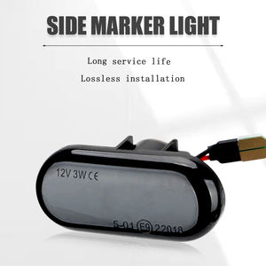 Luces LED dinámicas de posición lateral para coche, señal de giro para <span class=keywords><strong>Opel</strong></span> <span class=keywords><strong>Combi</strong></span> Kasten Kipper J7 F7, 2 unidades - Product Image 2