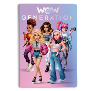 Confezione A5 da 3 quaderni con copertina morbida da 80 fogli WOW Generation - Product Image 2