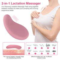 Masseur vibrant chauffant en silicone de qualité supérieure, très vendu, pour les nouvelles mamans afin de soulager la sensibilité des seins.