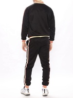 Ensemble de survêtement d'hiver 2 pièces en molleton 100 % coton de haute qualité pour hommes, idéal pour la course et le jogging, avec impression