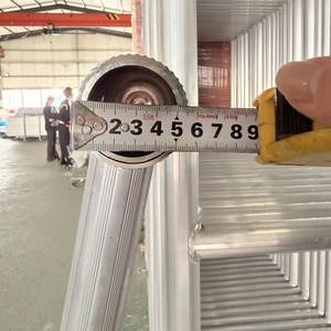 Échafaudage mobile de haute qualité, design moderne, en <span class=keywords><strong>aluminium</strong></span>, plateforme d'échafaudage avec cadre de construction durable - Product Image 5