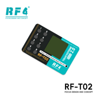 RF4 RF-T02 Bildschirm-Echtheitstester Ohne Demontage Schnelltest Magnetring-Erkennung Kompatibel mit iPhone 12-17 & Tablet