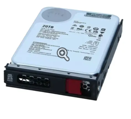 20TB SATA 6G 3.5" Internal HDD Business-Critical 7200 RPM One Year Warranty 512e P53554-B21