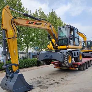 Pelle à benne à roues, pelle à roues de 13 tonnes et pelle de 15 tonnes