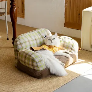 MewooFun vendite calde comodo divano letto lavabile in stile di lusso per gatti nido per animali domestici