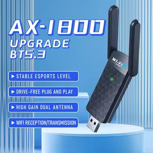 IFA01, Adaptador Wifi USB Mini con Bluetooth 5.3, Adaptador Inalámbrico WIFI6 de Doble Banda Gigabit 5.8G con Antena de 2DBi para Laptop, Gran Venta - Product Image 3