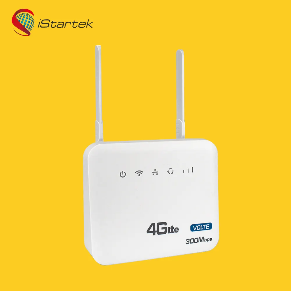 Kapalı ev LTE kablosuz terminali CPE 4G yönlendirici wifi hotspot ile/veri paylaşımı/sesli çağrı