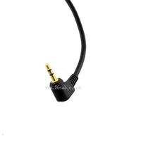 Câble audio stéréo personnalisé, angle droit vers jack de 2.5mm, prise jack mâle vers mâle, 2.5 pièces