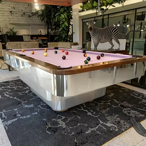 High-<strong>Quality</strong> <strong>Custom</strong> Options 3-in-1 <strong>Pool</strong> <strong>Table</strong> Portable Outdoor Billiards <strong>Table</strong> with Slate <strong>Top</strong> Luxury Modern Furniture for Home - Product Image 1