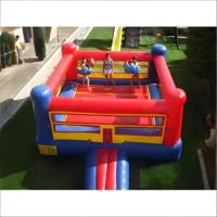 Anneau de boxe gonflable en PVC durable pour enfants et adultes, idéal pour les fêtes et la location, garantie 3 ans