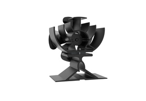 Per riscaldatore a cherosene con motore ecofan ventilateur poele un ventilatore da camino bois e piccolo ventilatore da stufa ad alimentazione riscaldata - Product Image 6