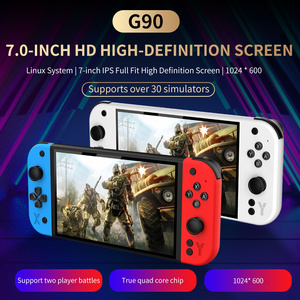 Nueva llegada 7 pulgadas 4000 Mah 64GB Retro consola de juegos portátil G90 compatible con PSP <span class=keywords><strong>PS1</strong></span> para regalo de niños - Product Image 2