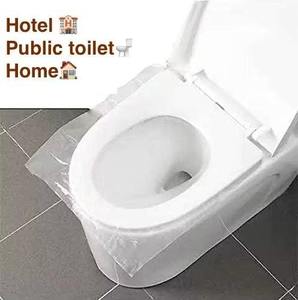 Housses de siège de toilette jetables et biodégradables pour voyage, type papier toilette pratique - Product Image 1
