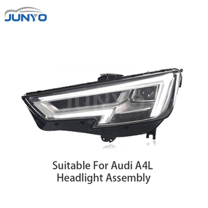 ชุดไฟหน้า LED Junyo สำหรับ A4L ปี 17-19 แบบดัดแปลงโปรเจคเตอร์แบบ Low-Profile คุณภาพสูง พร้อมไฟ Daytime Running Lights ให้แสงสว่างสูง - Product Image 3