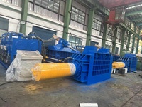 Nouvelles presses à balles automatiques pour métaux de rebut avec traitement de l'acier inoxydable et de l'aluminium, haute productivité, prix compétitif