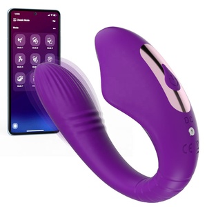 Nuova vibrazione da viaggio con vibrazione a forma di U indossabile senza fili e Sexy giocattolo per <span class=keywords><strong>telefono</strong></span> <span class=keywords><strong>vibratore</strong></span> controllato da donna - Product Image 4