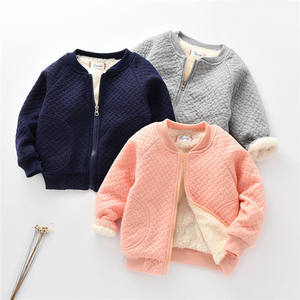 Abrigo Casual para Bebé Niña de 0 a 4 Años, Chaqueta de Invierno con Cierre de Cremallera, de Algodón Grueso de Alta Calidad y Ecológico, con Forro de Terciopelo Cálido - Product Image 1
