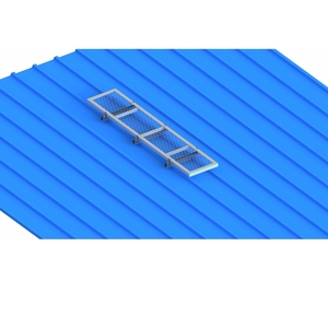 Grilles de passerelle solaires galvanisées pour toiture, en métal expansé, pour passerelle de sécurité, grilles en acier, marque Sunrack, garantie de 2 ans, pente jusqu'à 60 degrés - Product Image 3