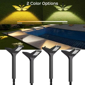 Lampe solaire LED rétro VANTONE pour jardin, cour, petite maison de style palais, extérieur, avec indice de protection IP65 - Product Image 1