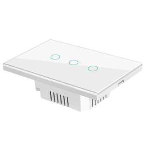 KLASS sakelar Pintar 1/2/3/4 Gang untuk kontrol aplikasi Tuya lampu indikator sentuh <span class=keywords><strong>NFC</strong></span> 1/240V 0.5m sakelar WiFi rumah tangga Swoosh 1 2 - Product Image 2