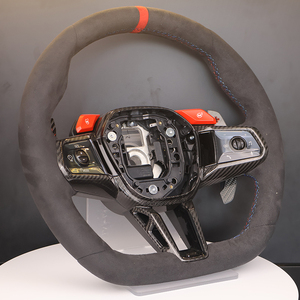 Upgrade Microfiber Sports Racing Steering Wheel for BMW F30 F10 G30 G20 F20 F32 F36 F11 M4 F82 M340i - Product Image 2