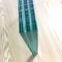 Verre trempé à bas prix 5mm 6mm 8mm 10mm 12mm pour fenêtre, balcon et toit, anti-éclatement