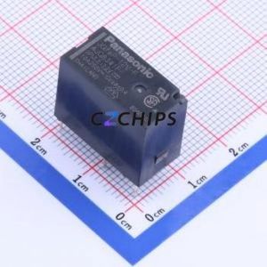 JQ1aP-12V-F Power Relay Relay 12V 1 Normally Open: 1A (SPST-Normally Open)::: 4 5A-30VDC/5A-250VAC/10A-125VAC - Product Image 1