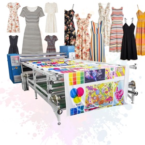 Nueva Máquina de Impresión por Sublimación Semiautomática Rollo a Rollo, Calandra para Vestidos de Poliéster, Prensa Térmica Mecánica, la Mejor - Product Image 6