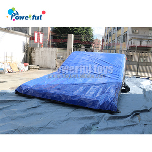 Airbag gonflable pour <span class=keywords><strong>skatepark</strong></span>, rampe d'atterrissage gonflable, airbag bmx avec cale - Product Image 5