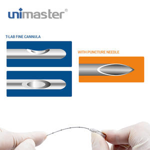 Unimaster jarum kanula kustom 18g 21g 23g 25g 27g kanula ujung tumpul mikro - Product Image 5