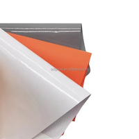 Bâche Toile PVC Enduite Vente en Gros 550gsm-900gsm Super Résistante Industrielle Ignifuge Occultante Anti-UV