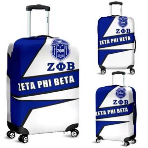 Valises de cabine personnalisables à fermeture éclair, rotatives, pour voyages d'affaires, avec lettres grecques, style AKA <span class=keywords><strong>Delta</strong></span> Zeta SGR Team - Product Image 4
