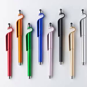 Multi-function 2-in-1 Metal Ballpoint Pen Touchscreen Stylus Multi-function Phone Stand - Product Image 2
