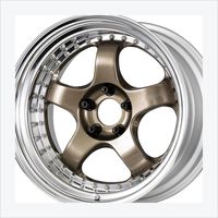Jantes forgées 3 pièces 17 18 19 20 21 pouces 4x100 4x114.3 5x100 5x108 5x112 5x114.3 5x115 5x120 5x130 pour Seat Leon Skoda Bentley