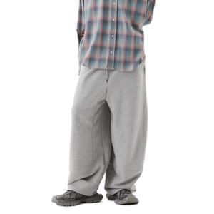 Pantalon de jogging décontracté unisexe confortable et ample avec cordon de serrage, gris, style baggy pour homme – Vente en gros - Product Image 6