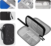 Estuche Universal para Almacenamiento de Cables, para Memorias USB, Bancos de Energía, Cargadores y Tarjetas SD, con Bolsa Organizadora Personalizada de Fábrica