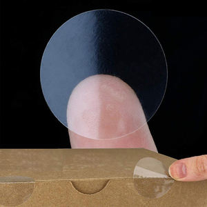 <span class=keywords><strong>Étiquettes</strong></span> <span class=keywords><strong>autocollantes</strong></span> <span class=keywords><strong>rondes</strong></span> transparentes imperméables, étiquette autocollante de scellage, pour emballage, 20 25 30 35 38 45 50mm, 500 pièces - Product Image 4
