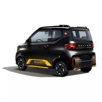 Voiture électrique Mini voitures Conduite à droite Wuling Gameboy Black Mini EV 4 places Voitures électriques New Energy Véhicules pour adultes