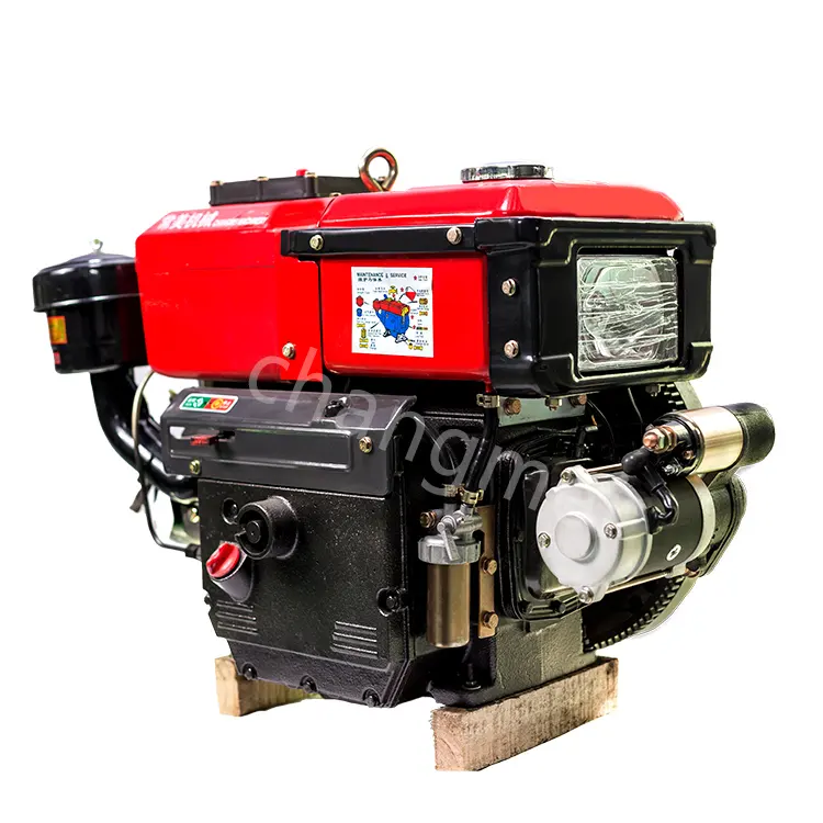 Mesin Diesel kecil 10 hp kecil zr190 mesin Diesel 10 hp Motor de Barco Diesel