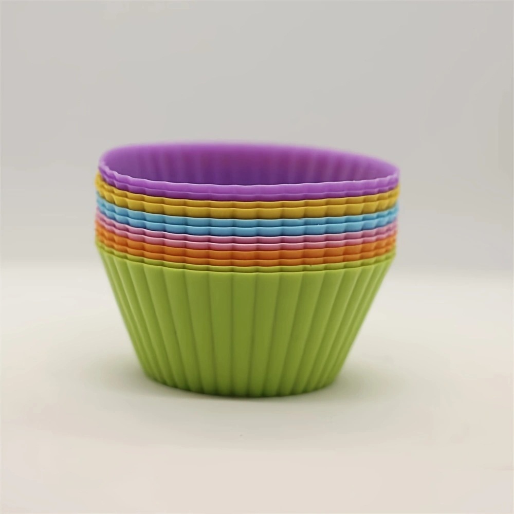 Pirottini per muffin a 6 colori (set da 12)