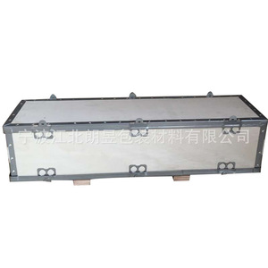 Caja de Madera Contrachapada con Correas de Acero Lang Yu, Espesor de 5-12 mm, Capacidad de Carga de 2000 kg, para Exportación, Transporte Marítimo y Aéreo - Product Image 3