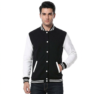 Vestes universitaires pour hommes de haute qualité, personnalisées avec broderie, du meilleur fabricant, taille ajustable, avec position du logo sur le devant, pour la saison hivernale - Product Image 1