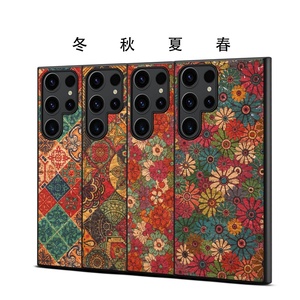 Funda de teléfono magnética con patrón de flores de alta calidad para <span class=keywords><strong>Samsung</strong></span> A25 A35 A55 A36 A56 A16 5G S23 S24 S25 Ultra Plus, funda a prueba de golpes - Product Image 2