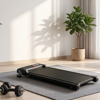 Tapis roulant sans moteur à balais 0,65 CV, vitesse de 1,0 à 6,0 km/h avec télécommande pour la maison et le bureau