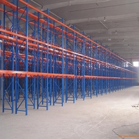 Système d'étagères industrielles en acier robuste sur mesure, rayonnage à balles pour entrepôt, stockage en drive-in, antirouille