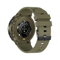 Montre connectée T30 pour hommes avec appels Bluetooth, étanche IP67, écran rond de 1,7 pouces, suivi d'activité, moniteur de fréquence cardiaque, montre connectée sportive